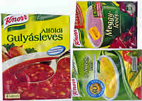 Gulys, zldsg s meggyleves